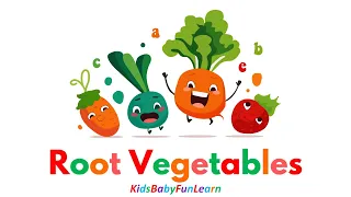 Root Vegetables || Healthy eating || Vocabulary #kidslearning #vocabularybuilding