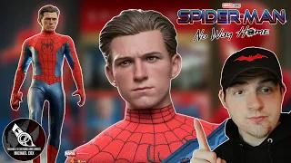 Newly Announced Hot Toys (Spider-Man No Way Home ) Tom Holland Spider-Man  [New Red and Blue suit]