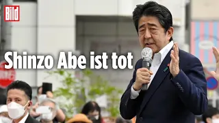 Japans Ex-Regierungschef Shinzo Abe stirbt nach Mordanschlag