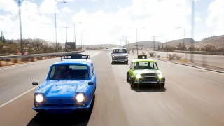 Mr Bean's Mini Cooper S | Forza horizon 5 | LogitechG923 gameplay | Mr Bean, Blue car & Ambulance