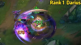 Rank 1 Darius: THIS GUY IS GOING CRAZY!