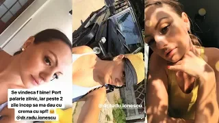 Alexandra Stan - Instagram Story - 4 July 2018