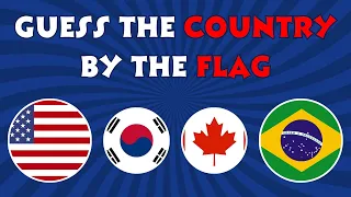 Guess the Country by the Flag Quiz 🌎🧠🎯🤔 Easy, Medium, Hard 🤯