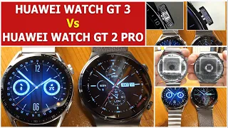 Huawei Watch GT 3 vs Huawei Watch GT 2 Pro - design and microscopic details