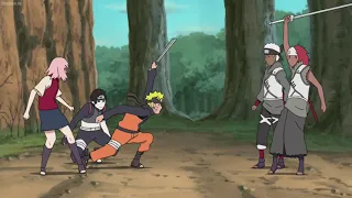 Naruto, Sai & Sakura vs Karui & Omoi | Naruto Shippuden