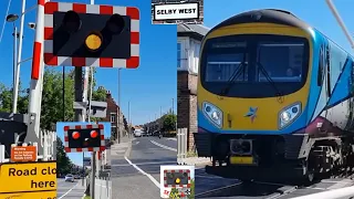 Selby West Level Crossing, North Yorkshire