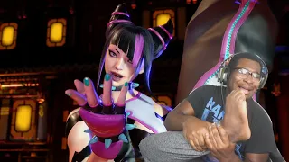 KIMBERLY GOES CRAZY AND JURI...HAS FEET?! [Street Fighter 6: Kimberly & Juri Trailer REACTION!]