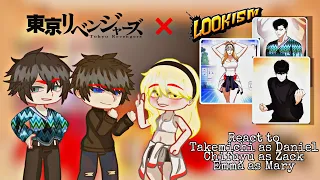 Tokyo revengers react to takemichi as Daniel & Chifuyu as zack, emma as Mary/ past 1/lookism