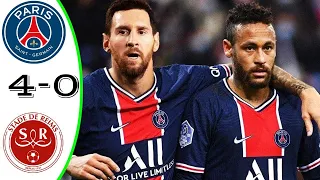 PSG vs Reims 4−0 - All Gоals & Extеndеd Hіghlіghts - 2021 Messi First Goal In Paris