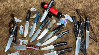 Выставка продажа ножей из стали номер один в Мире - S390 | Обзор с ценами | Скидки