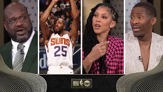 Shaq, Candace Parker and Jamal Crawford React to Phoenix's Road Win Over the Warriors | NBA on TNT