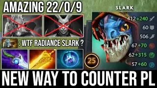 NEW Cancer Hero to Counter PL | 9000 MMR Slark Radiance Non-Stop Hunting Food & Zero Death DotA 2