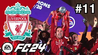 FC 24 Liverpool Career Mode Part 11 - PREMIER LEAGUE TITLE + EUROPA LEAGUE FINAL 🏆 (Series Finale)