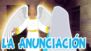 La Anunciación: El ángel Gabriel se aparece a María - Hermano Zeferino 07 clip
