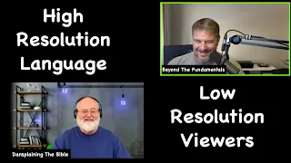 High Resolution Language, Low Resolution Viewers
