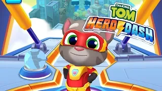 TALKING TOM HERO DASH Gameplay Walkthrough Part 1 iOS / Android All New Talking Tom Game