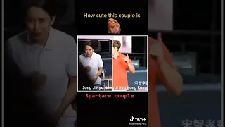 How Cute Spartace Couple #queen #songjihyo #videoviral #queen #spartace #kimjongkook #spartacecouple