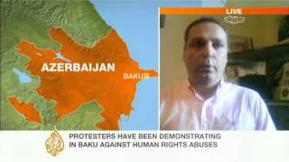 Baku police arrest opposition protesters