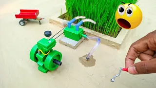 top most creative science project | mini tractor #4 #farming  | @sunfarming7533