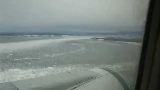 Landing at Ted Stevens Anchorage International Airport