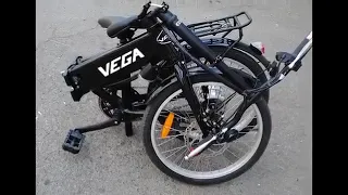 Элеткровелосипед складной VEGA Mobile 350W / 36V