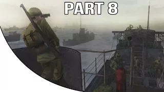 Call of Duty 2 Big Red One - Gameplay Walkthrough Part 8 - D-Day