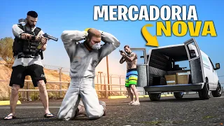 GTA V - VIDA DO CRIME | ROUBAMOS UMA VAN DO LABORATÓRIO, PRA REPOR O ESTOQUE Ep.68