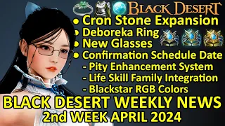 Cron Stone Expansion, Confirmation Date Release (Black Desert News, 2nd Week April 2024) BDO Update