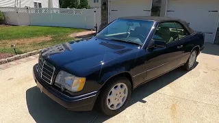 1995 Mercedes Benz E320 Cab Walk Around Video 7/23/22