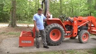 how to set up a box blade, the angle of the dangle!