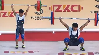 2022 IWF WROLD WEIGHTLIFTING CHAMPIONSHIP BOGOTA 61KG IND 🇮🇳 CHANAMBM RISHIKANTA SINGH (117-148)