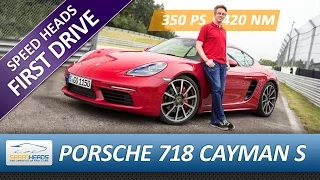 Porsche 718 Cayman S Test (350 PS) - Fahrbericht - Review