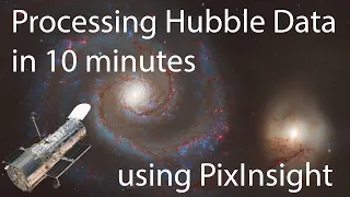 How to process Hubble telescope images using PixInsight