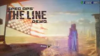 Spec Ops: The Line - Demo Part 1 - Chapter 1: The Evacuation