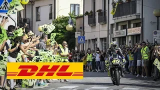 MotoGP #BestBikeMoment 2019 San Marino GP: Moment A - Rossi rides through Tavullia