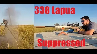 Can you hear a Suppressed 338 Lapua Magnum at 300 yards?