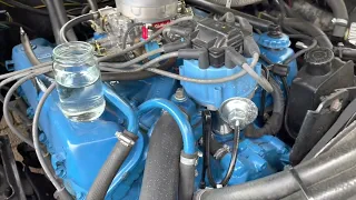 1979 Lincoln Continental 460 rebuilt engine idle on LPG