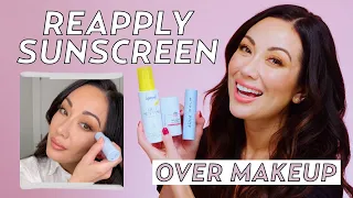 Best Ways to Reapply Sunscreen Over Makeup (SPF Sticks & Sprays) | Skincare with Susan Yara