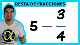 Resta de un entero y una fracción | Aritmética - Alfa MatFis