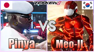 Tekken 8  ▰  Pinya (#1 Raven) Vs Meo-IL (#1 Victor) ▰ Ranked Matches!