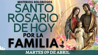 💝ROSARIO POR LA FAMILIA HOY 📿Oracion Catolica oficial ala Virgen María 🙏 Martes 09 DE ABRIL ✅