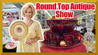 Join me for Cole's Antique Show-Round Top week. See the rarest and best treasures!