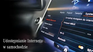 Udostępnianie Internetu z telefonu. Hotspot w Mercedesie z najnowszym systemem MBUX