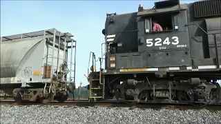 NS 5243 High Hood GP38-2 on the HG Line (11/24/20)