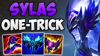 KOREAN CHALLENGER SYLAS ONE-TRICK FULL GAMEPLAY! | CHALLENGER SYLAS MID | Patch 13.8 S13