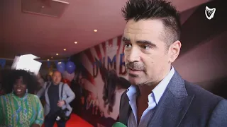 WATCH: Colin Farrell discusses family and working with Tim Burton at the Irish premiere of Dumbo