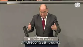 Gregor Gysi Bundestagsrede