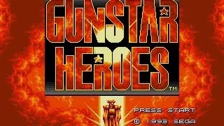 Gunstar Heroes (Mega Drive) [Longplay completo]