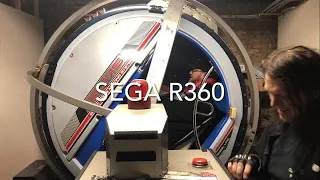 Sega R360 footage at Galloping Ghost Arcade - with owner Doc Mac