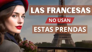 Las Parisinas NO USAN estas Prendas | Estilo Francés: Referente de la Moda a Nivel Mundial.